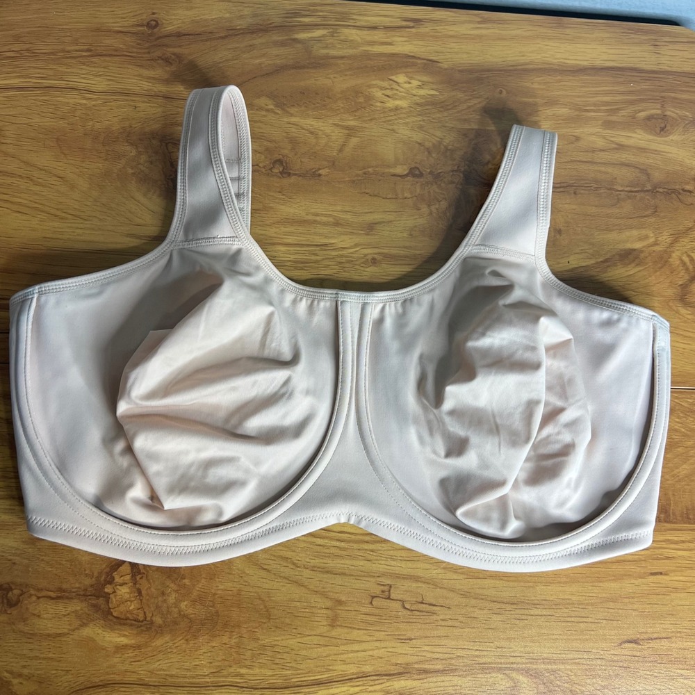 Wacoal Simone Sport Underwire Bra 42G High Impact 855170 Nude Full Figure